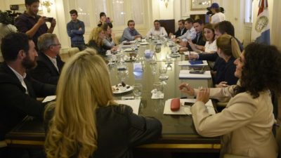 La intendente Mónica Fein busca consenso para la autonomía municipal rosarina