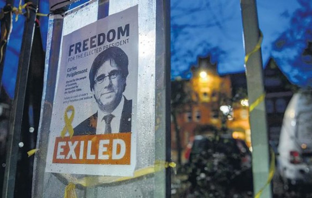 Puigdemont, más cerca de la extradición