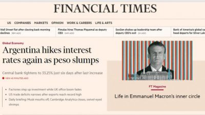 Diarios internacionales se hacen eco de la escalada del dólar y recomiendan no invertir en el país