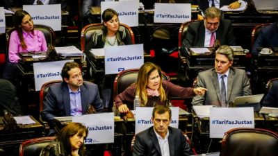 En la oposición consideran un «hito» la media sanción a la emergencia tarifaria