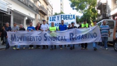 Movimiento Sindical Rosarino, contra el FMI
