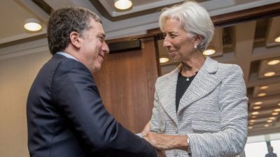 Dujovne empezó a recibir instrucciones de Lagarde