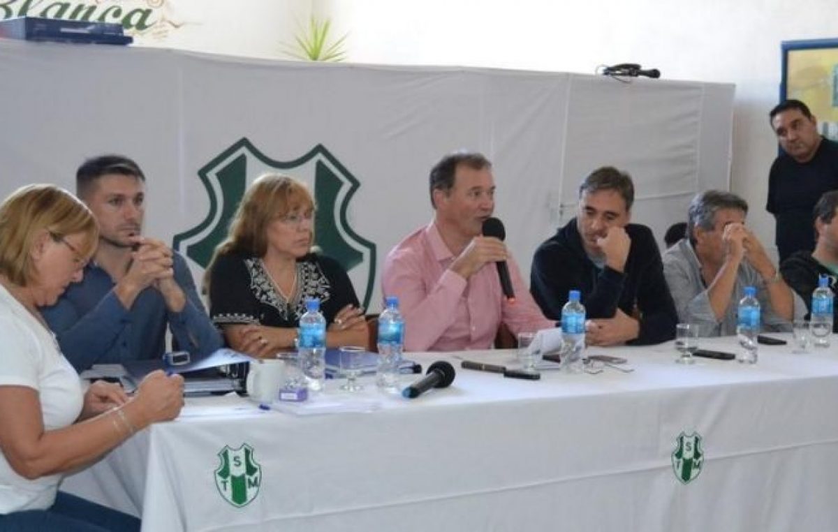 “La idea es darles siempre una solución a los afiliados municipales de Bahía”