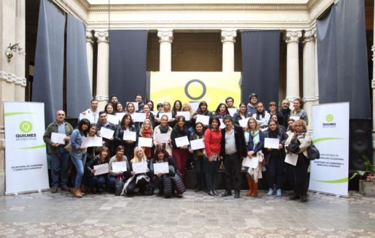 Empleados municipales de Quilmes se capacitaron en la modernización de la gestión pública