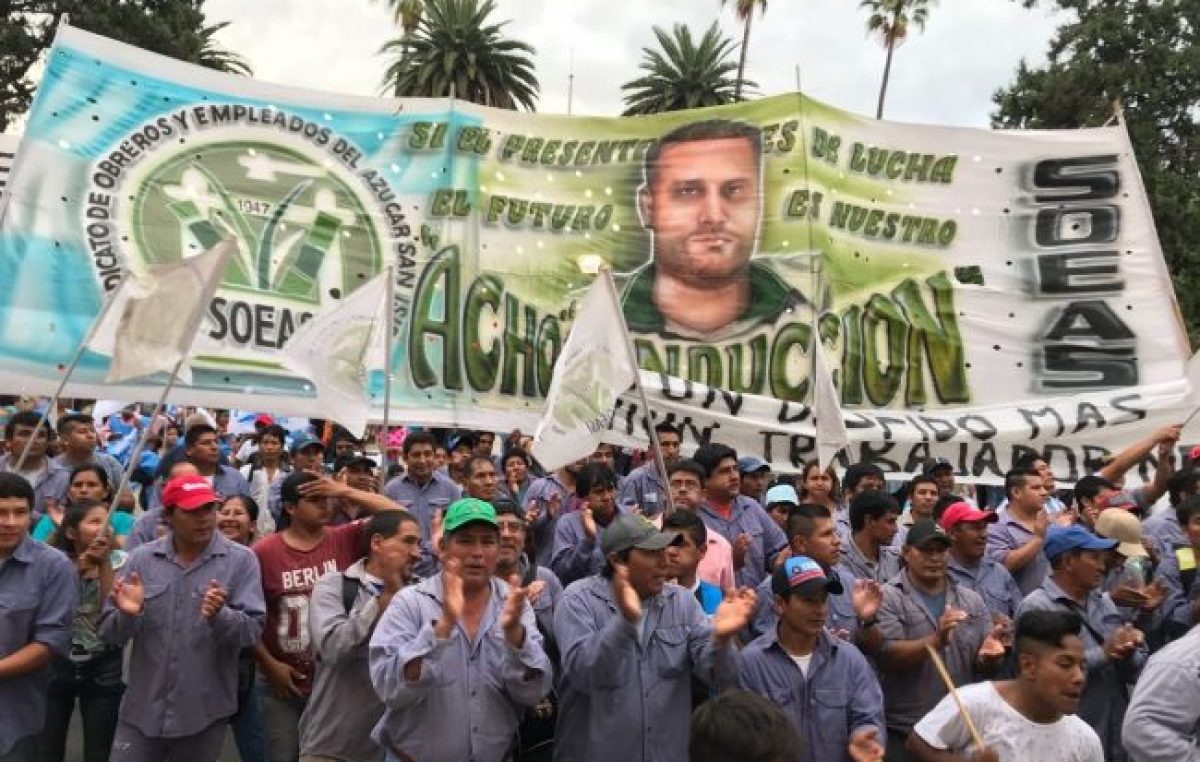 Salta: los trabajadores del Ingenio San Isidro siguen esperando soluciones