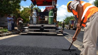 Concordia: El municipio inicia importante plan de pavimentación de 85 cuadras 