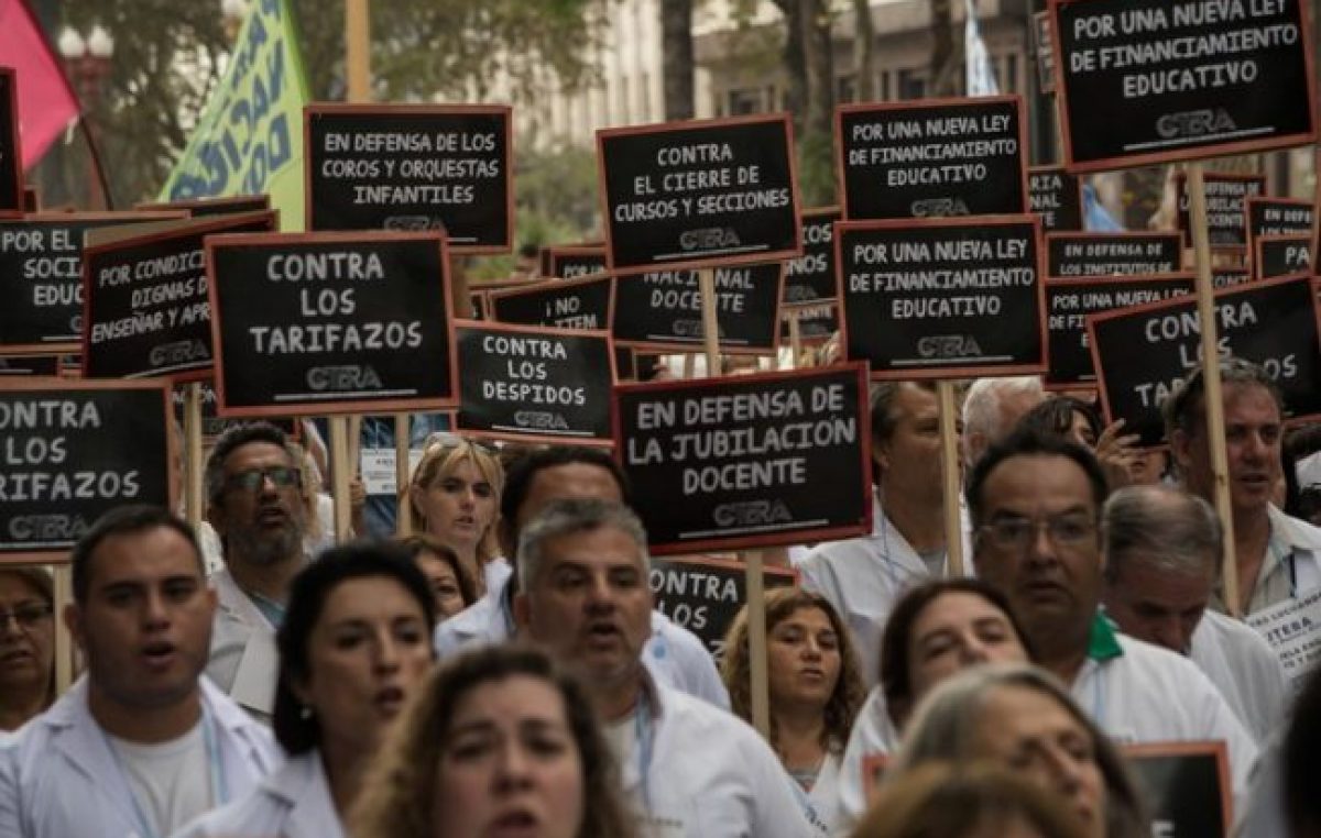 Cuando la clase viene marchando