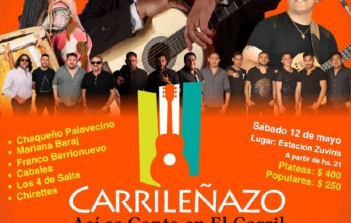 “Carrileñazo 2018” del 11 al 13 de mayo en El Carril