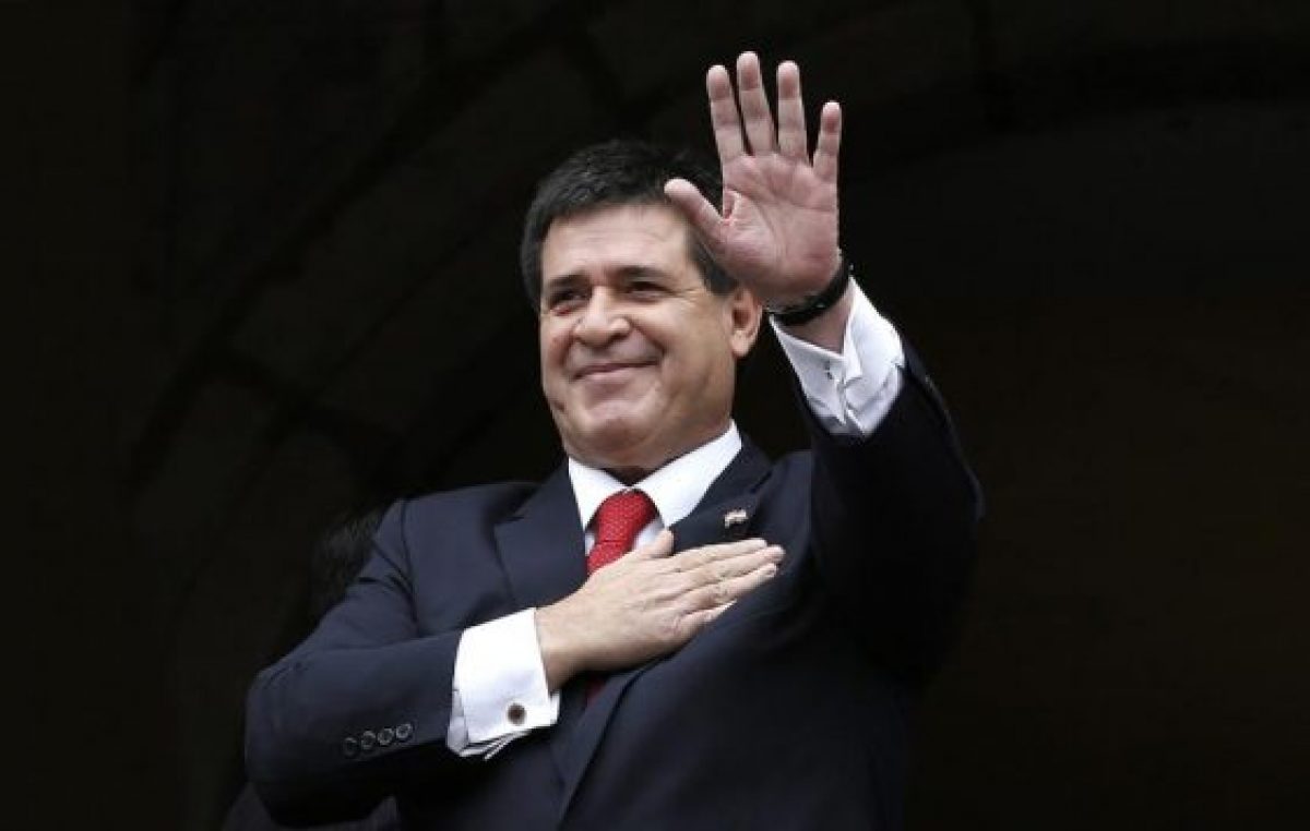 Renunció el presidente de Paraguay, Horacio Cartes