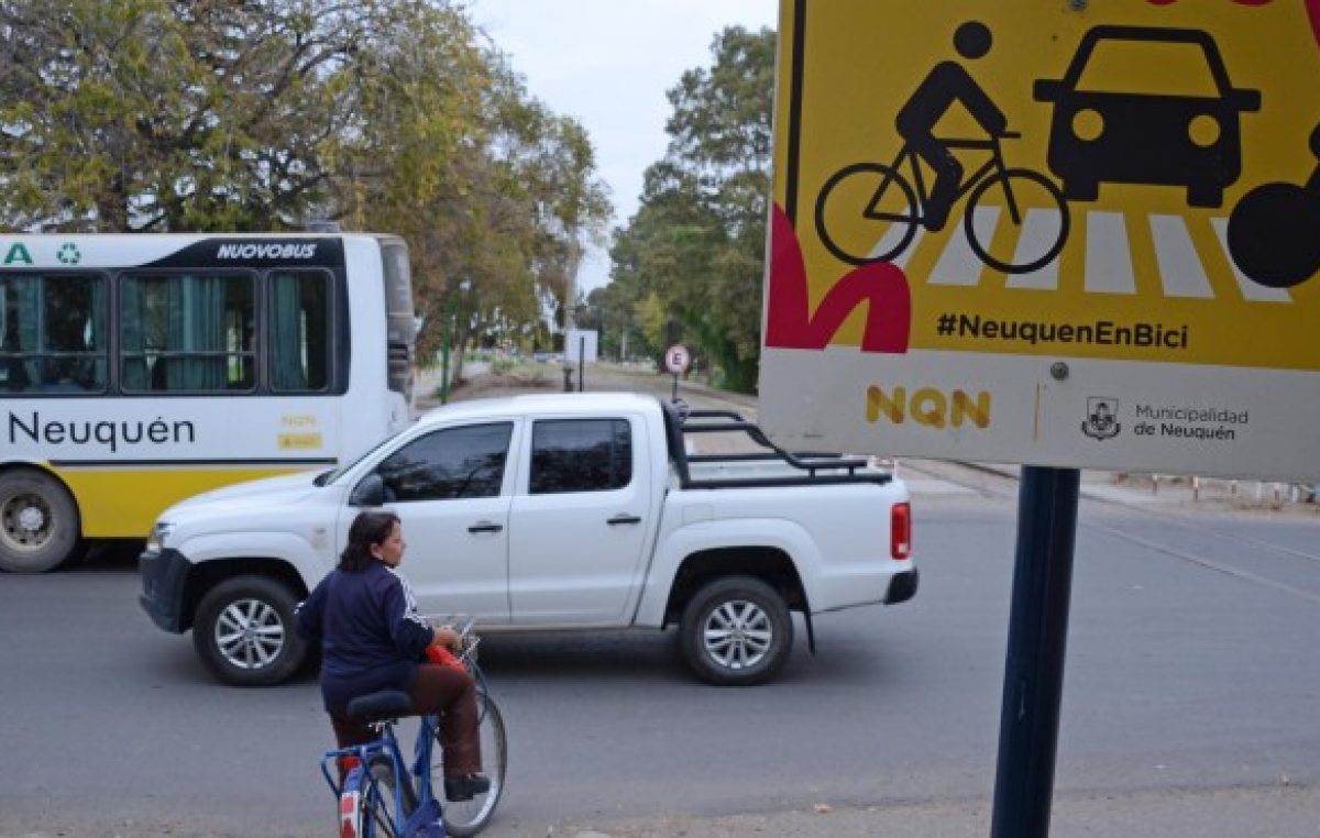 Los neuquinos se apropiaron de las bicisendas