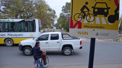 Los neuquinos se apropiaron de las bicisendas