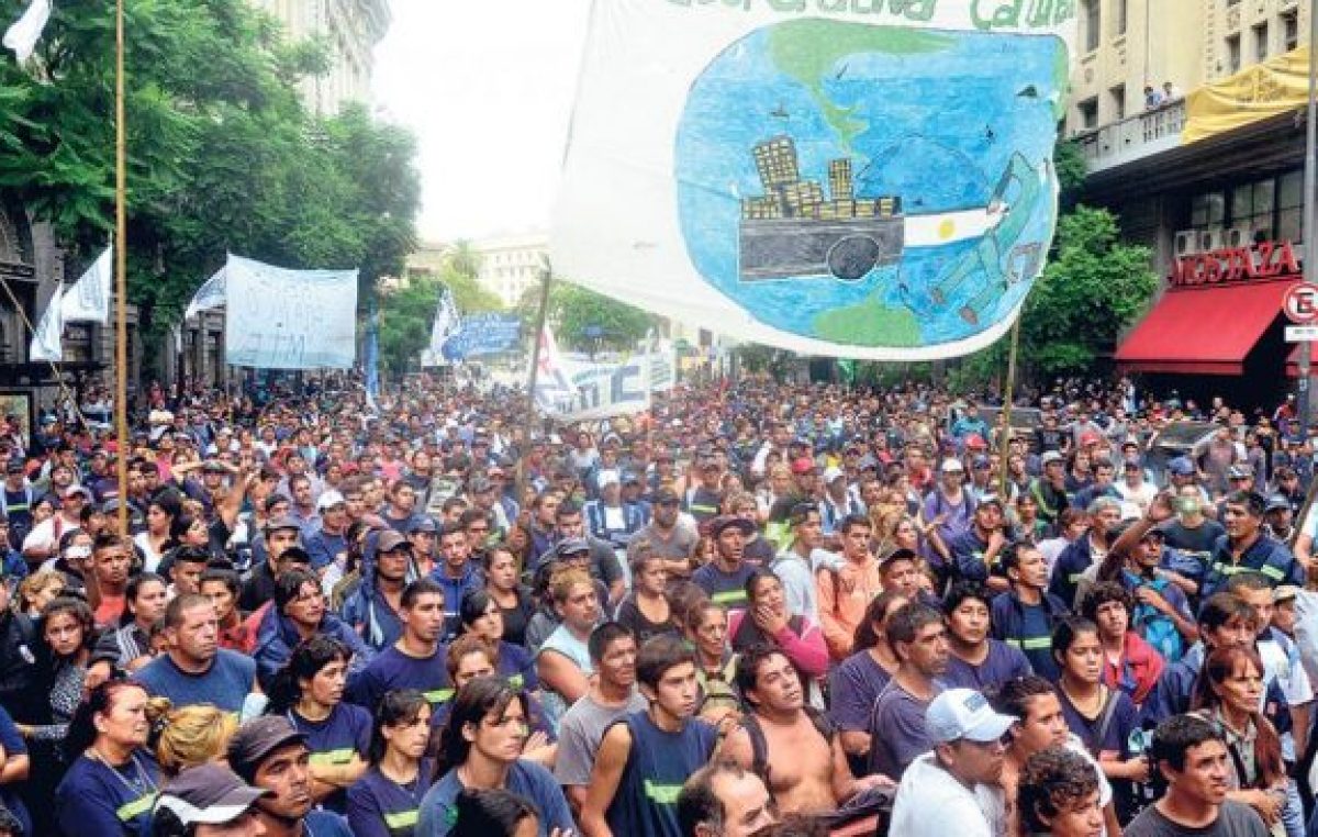 Fuentes de trabajo que van a incineración