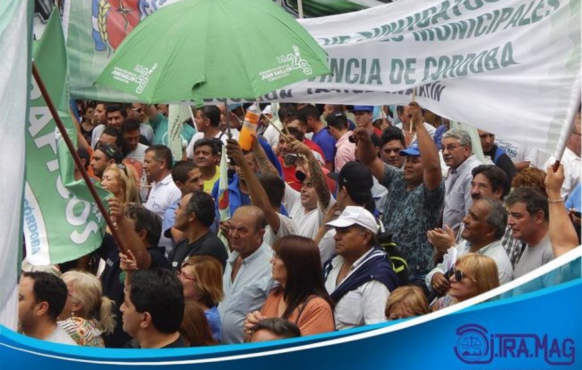 Paro nacional: los empleados municipales de Alta Gracia se unen a la medida de fuerza