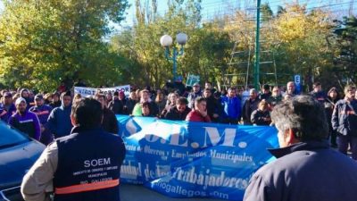 Municipales de Río Gallegos seguirán con retención de tareas hasta el 19 de junio