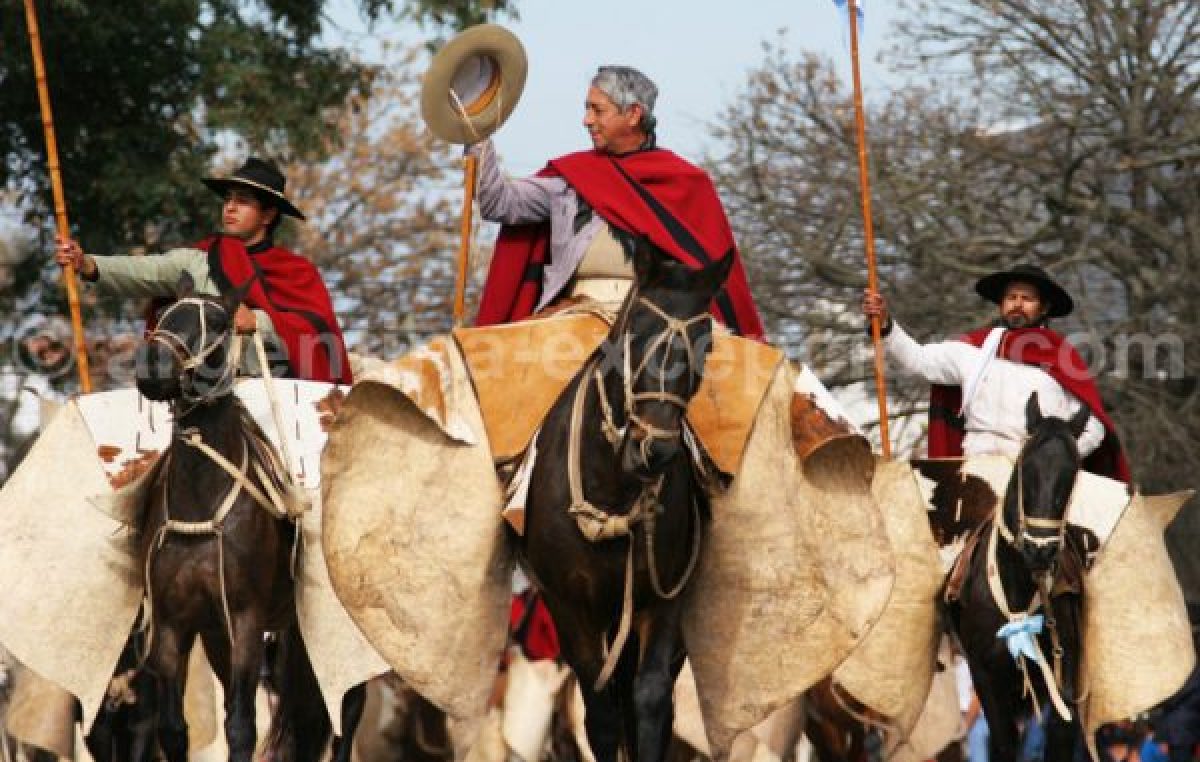 El desfile de los gauchos de Güemes, 17 de junio