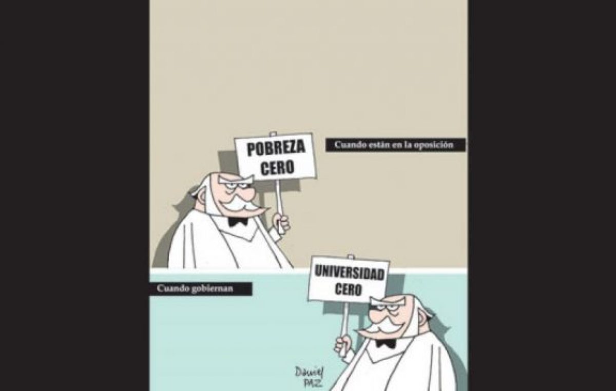 Los miles de estudiantes que Vidal no ve