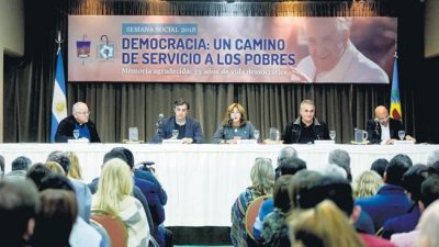 “Que el ajuste no se haga sobre los pobres”