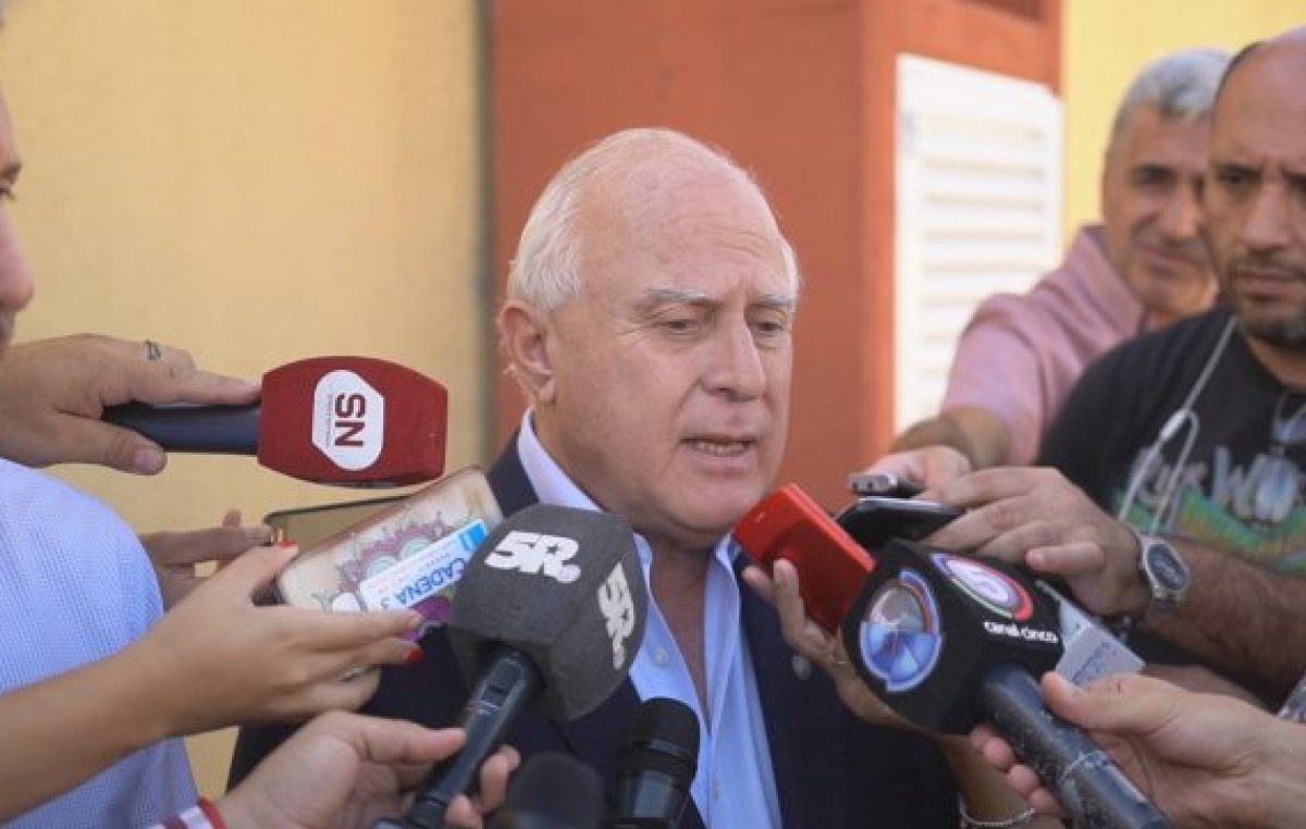 Lifschitz criticó a la Nación porque con el plan de ajuste hace «federalismo a la inversa»