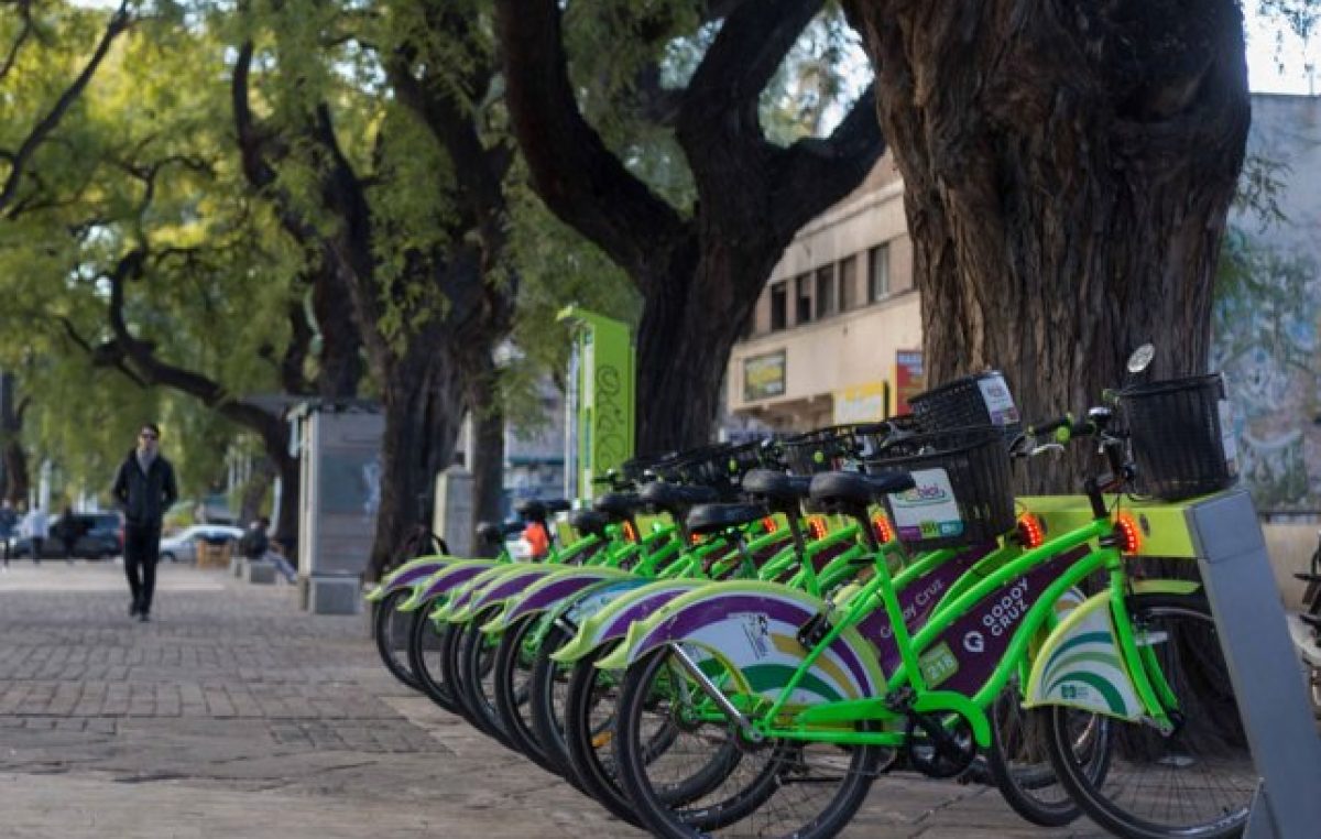 Mendoza: En la Bici sumó su estación número 13