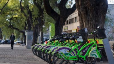 Mendoza: En la Bici sumó su estación número 13
