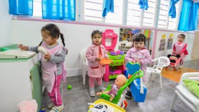 Se brindan por mes 8.000 desayunos y refuerzos alimentarios en jardines maternales de Trelew
