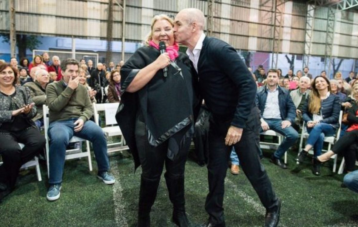 También en la Ciudad: Larreta financió la campaña electoral de Carrió con dinero público