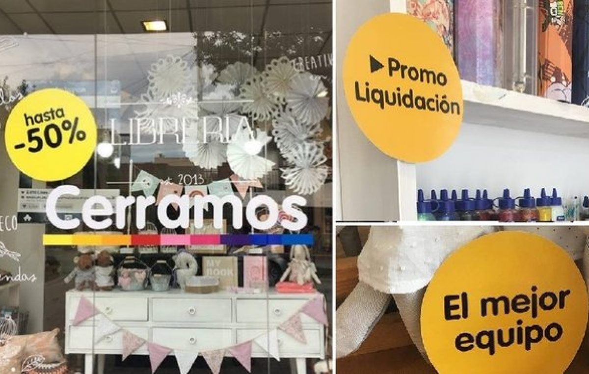Relevan comercios rosarinos que cerraron sus puertas por los tarifazos y el ajuste