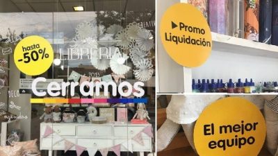 Relevan comercios rosarinos que cerraron sus puertas por los tarifazos y el ajuste