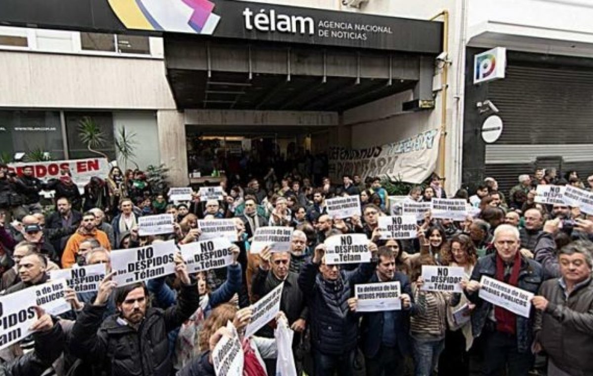 Télam cierra siete agencias en el interior a causa de los despidos