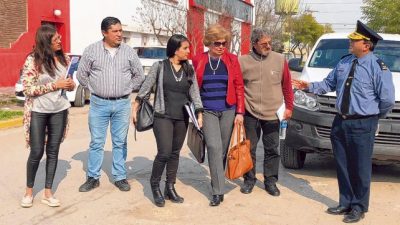 La veedora llegó a Maciel, la comisión comunal se reunió y se destrabó el paro