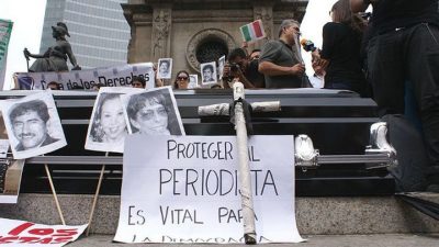 Está en riesgo el sistema que protege a periodistas mexicanos