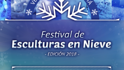 Festival de esculturas en nieve, Ushuaia, 9 de agosto