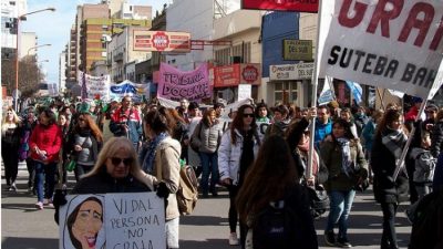 Bahía Blanca: la llegada de Vidal desató la bronca contenida