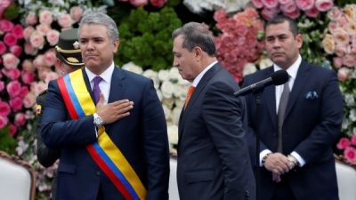 Asumió Duque y puso en duda el proceso de paz
