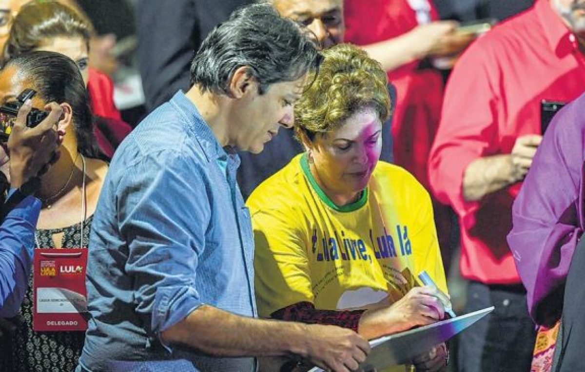 Fernando Haddad es el elegido de Lula