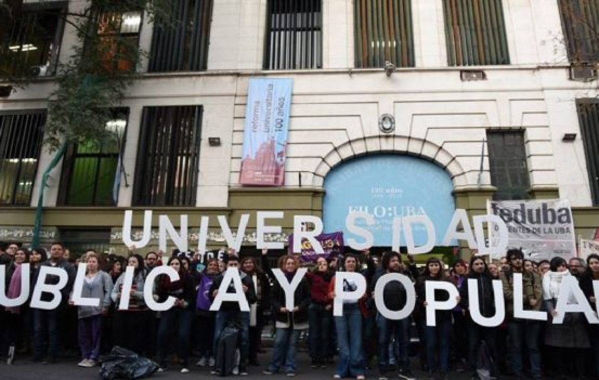 Los universitarios mantienen el paro y ratificaron la marcha federal