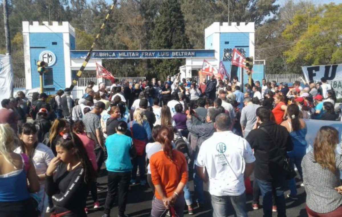 Paro por los despidos en el cordón industrial del Gran Rosario