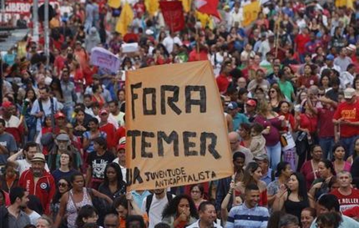 La policía federal de Brasil pide imputar a Temer