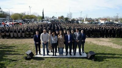 Ante el hambre, más represión: Bullrich y Vidal suman 7500 policías al conurbano