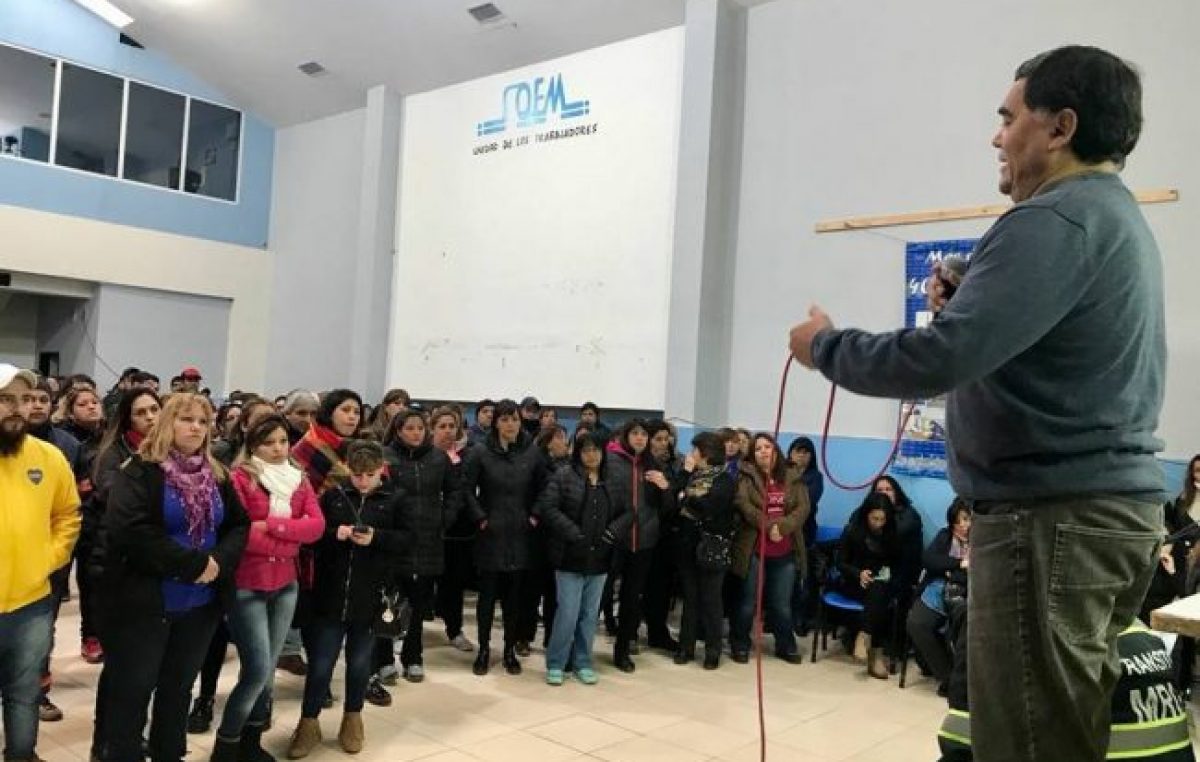 Municipales de Río Gallegos vuelven al paro total de actividades