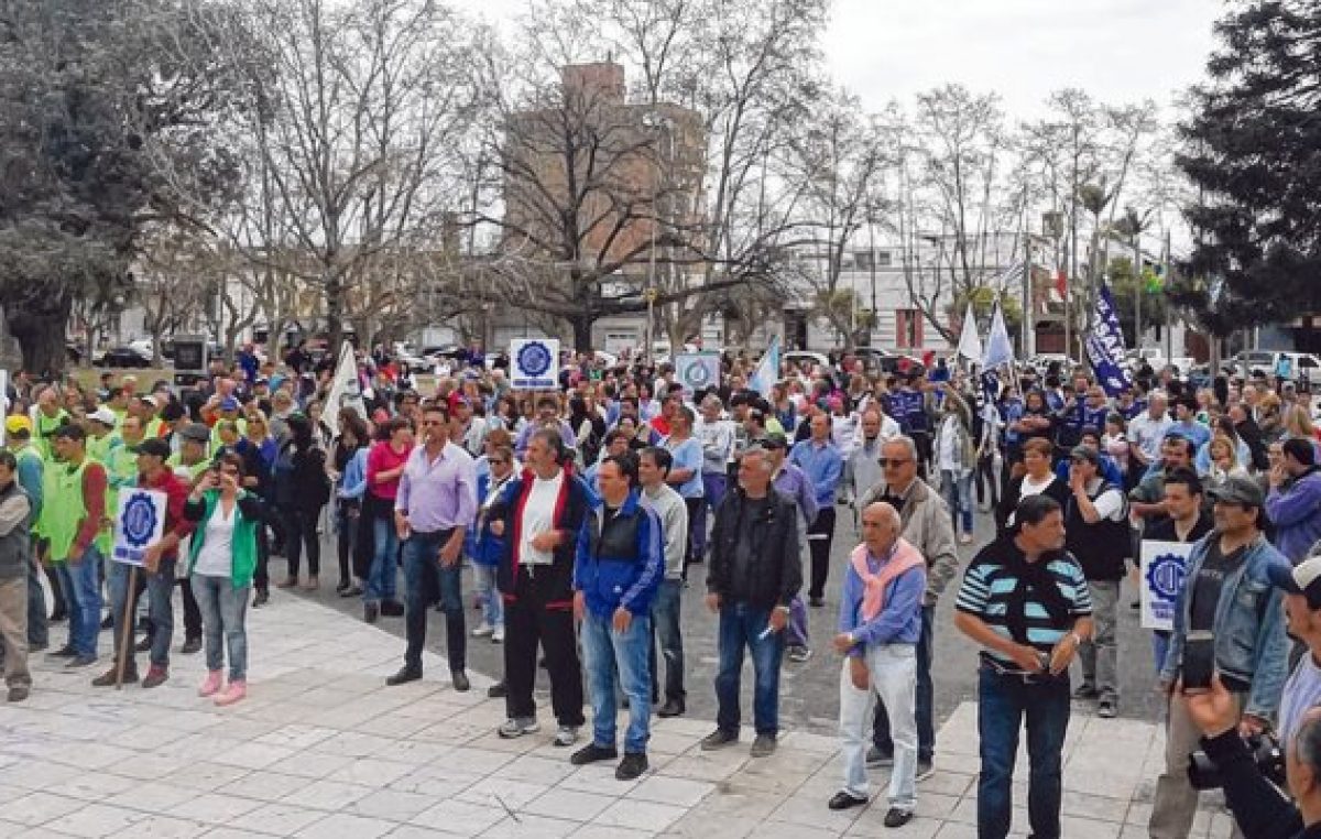 Casilda marchó y reclamó medidas en favor del trabajo