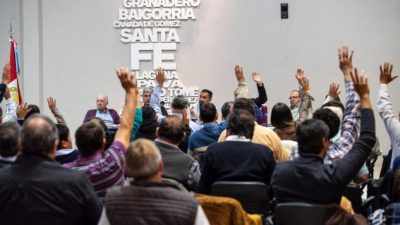 Municipales santafesinos resolvieron Paro y Movilización