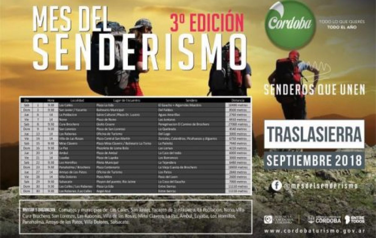 3° edición del mes del senderismo, Córdoba