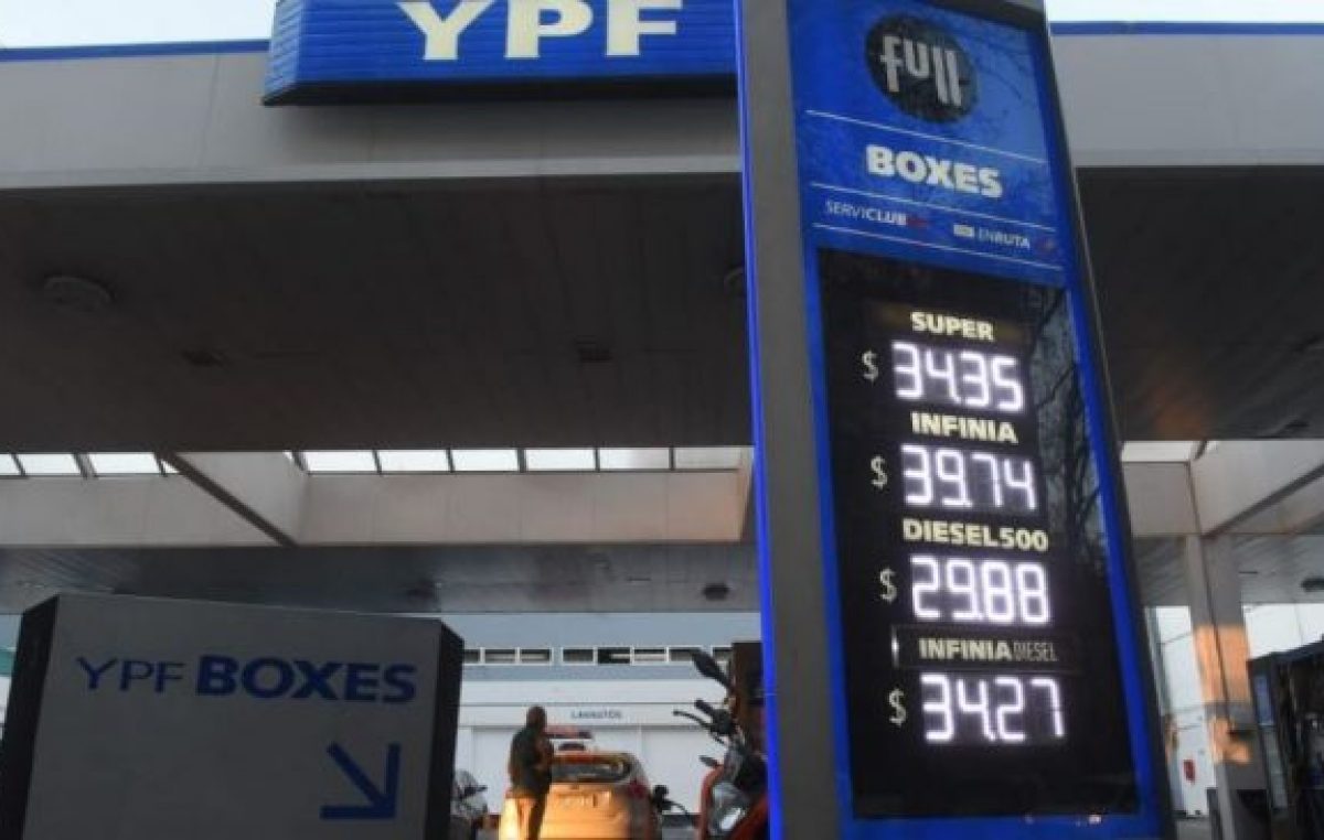 En un año los combustibles aumentaron 71% en Mendoza