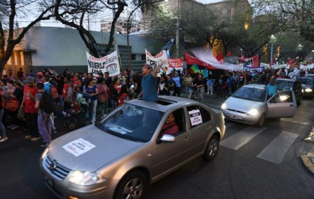 Mendoza multó el caravanazo por la Educación: cada agrupación deberá pagar $ 53.400