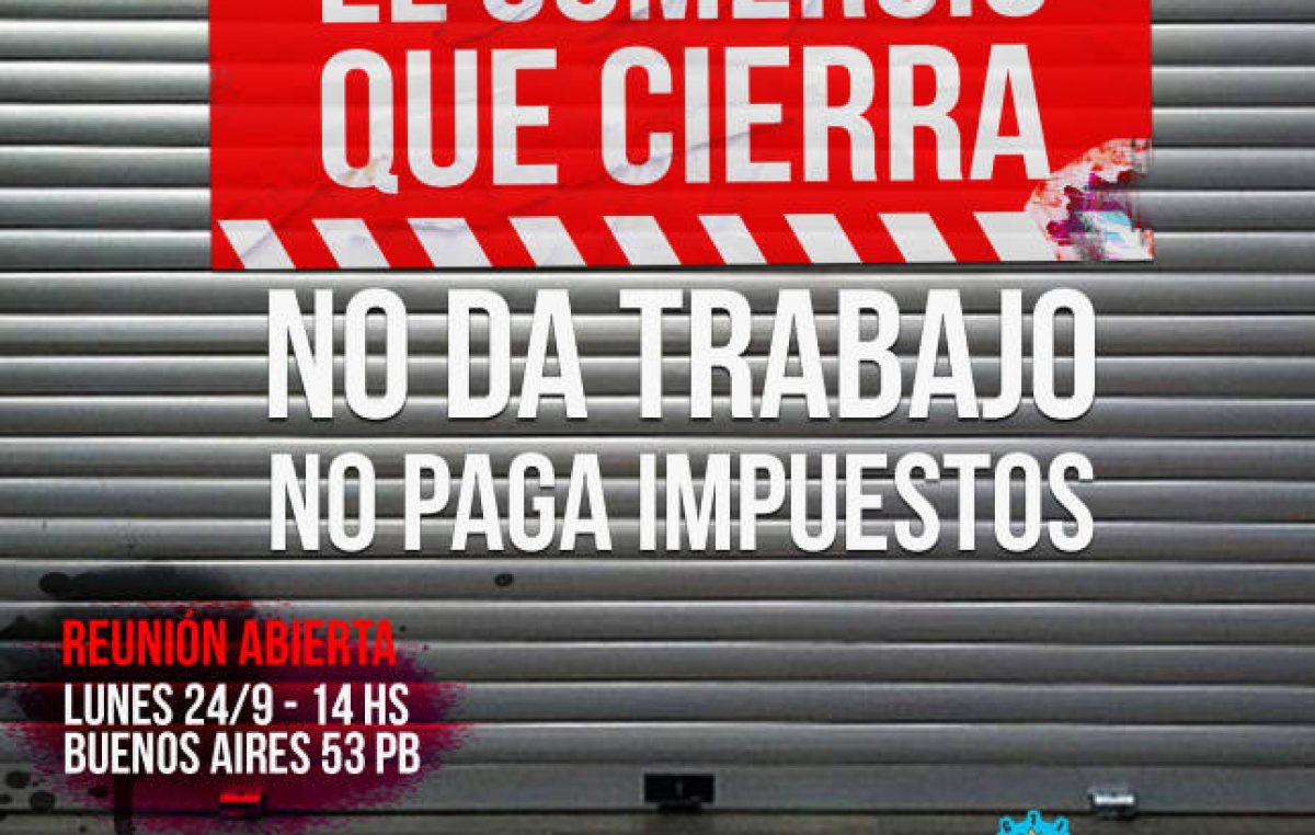Comerciantes de Viedma se reúnen por la crisis que atraviesa el sector