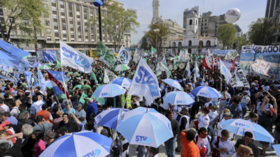 Masiva movilización a Plaza de Mayo