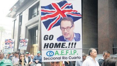Protesta contra los recortes en la AFIP