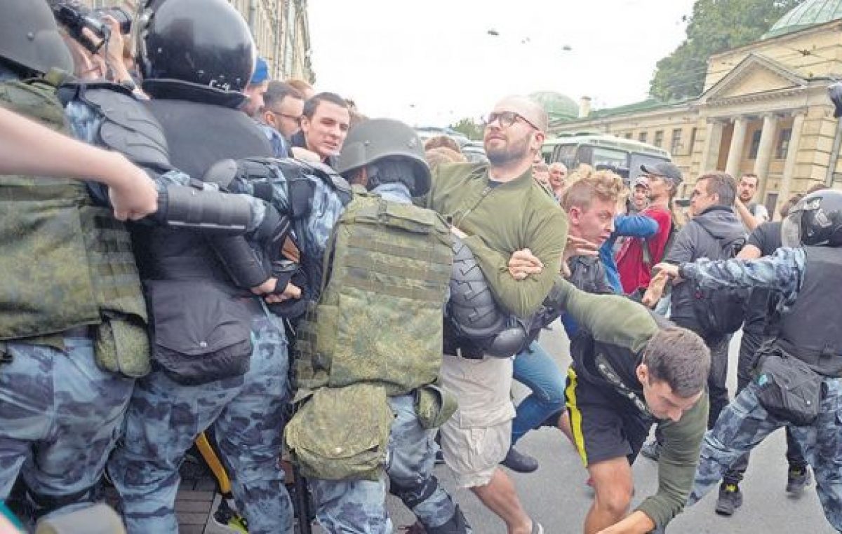 Rusia: Contra la reforma jubilatoria