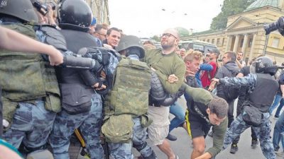 Rusia: Contra la reforma jubilatoria